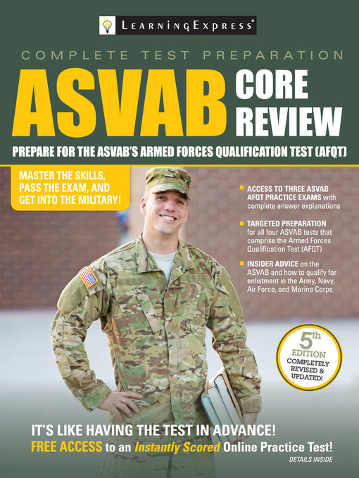 Asvab Core Review Indian River County Library Overdrive